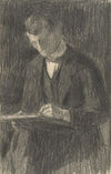 Study of a Man Reading a Book