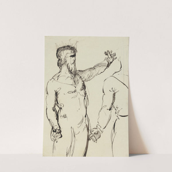 Study of a Man with Outstreched Arm by Benjamin Robert Haydon