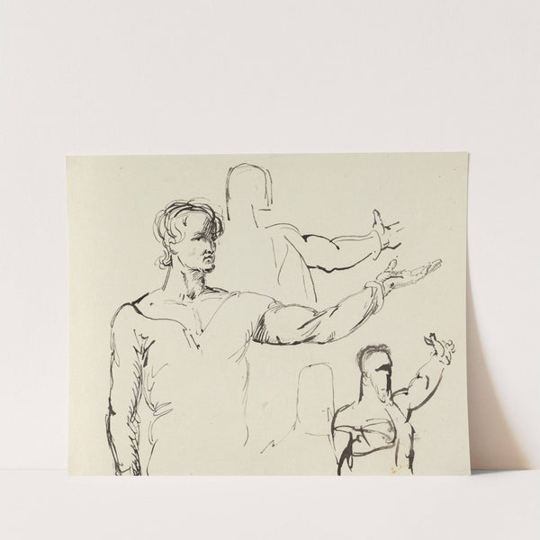 Study of a Man with Outstretched Arm by Benjamin Robert Haydon