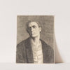Study of a Man’s Head (Etude de tete d’homme) by Alphonse Legros