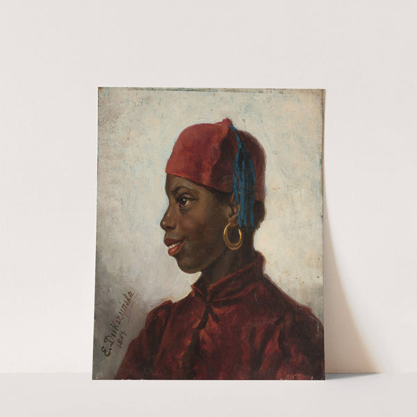 Study of a model (1884) by Emilia Dukszyńska-Dukszta