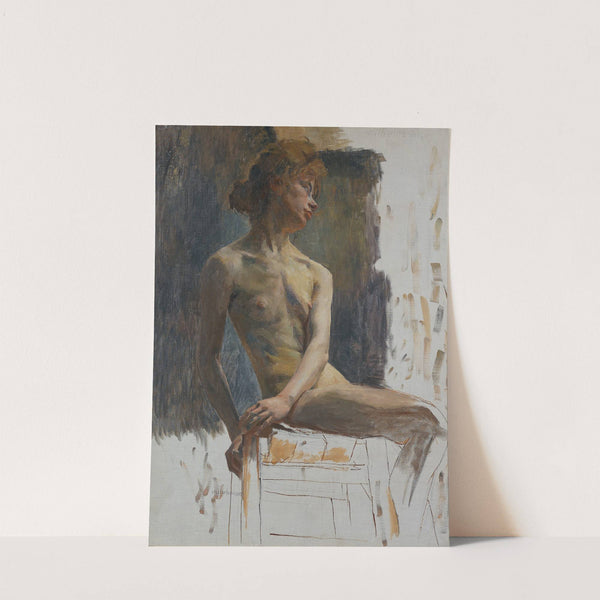 Study of a Model by Carl Wilhelmson