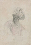 Study of a Moor, Facing to the Left