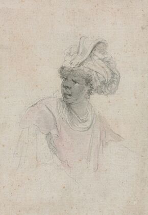 Study of a Moor, Facing to the Left