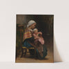 Study of a Mother and Child by William Bouguereau