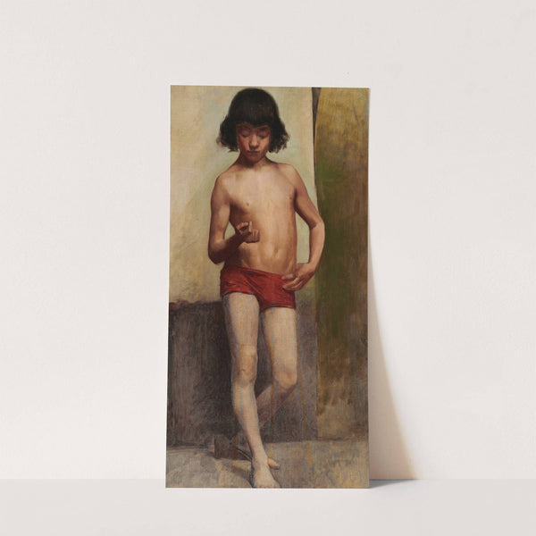 Study of a Nude Boy (1885) by Anna Bilińska-Bohdanowicz