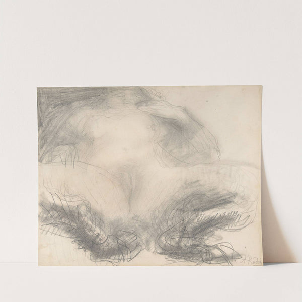 Study of a nude female figure (Satyress) (1905–8) by Auguste Rodin