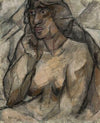 Study of a nude (Female half-nude)