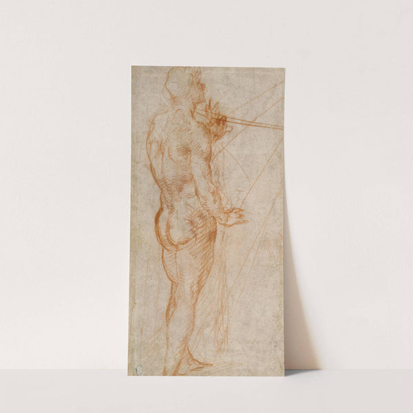 Study of a Nude Man (1517) by Andrea del Sarto
