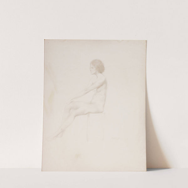 Study of a Nude Model (1906) by James Abbott McNeill Whistler