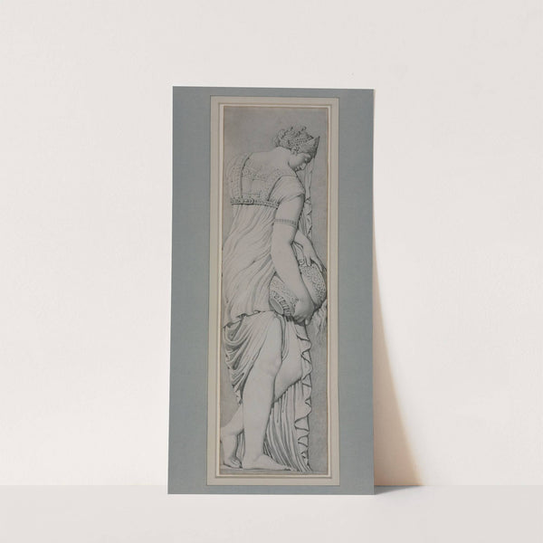 Study of a Nymph from the Fountain of the Innocents, after Jean Goujon by Jean Auguste Dominique Ingres