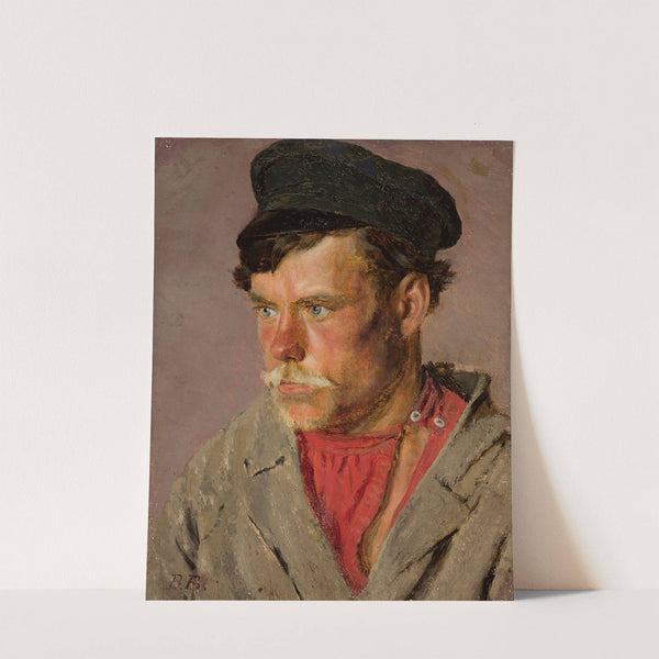 Study of a peasant’s head by Vasily Vereshchagin