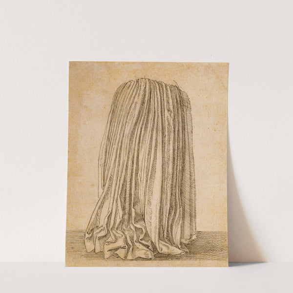 Study of a Pleated Skirt by Hans Brosamer
