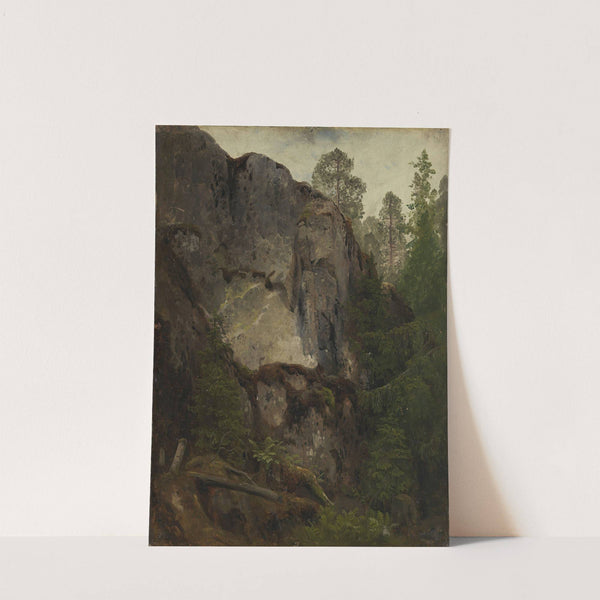 Study of a Ravine by August Cappelen