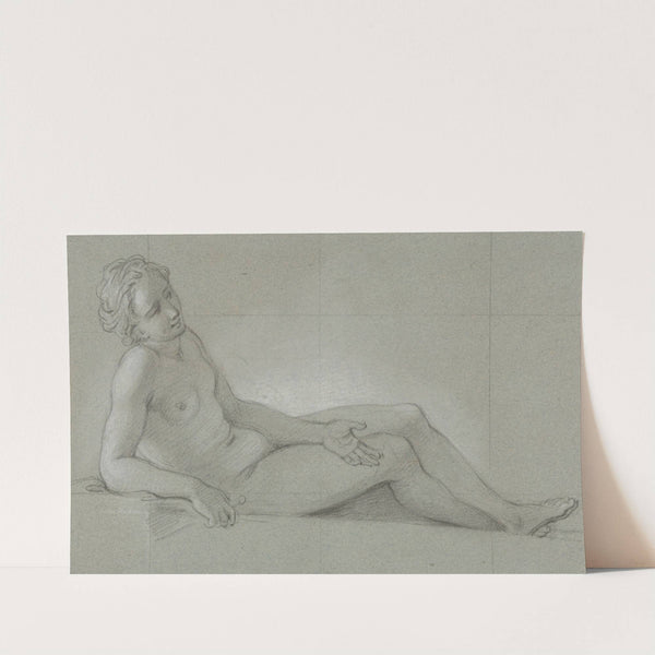 Study of a Reclining Female Nude (1710–50) by Charles-Antoine Coypel