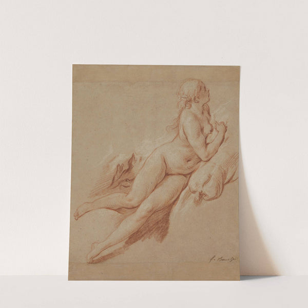 Study of a Reclining Nude (1732–1735) by François Boucher