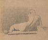 Study of a Reclining, Nude Figure