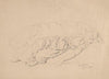 Study of a Reclining Woman Covering Her Eyes with Her Right Hand (1878)