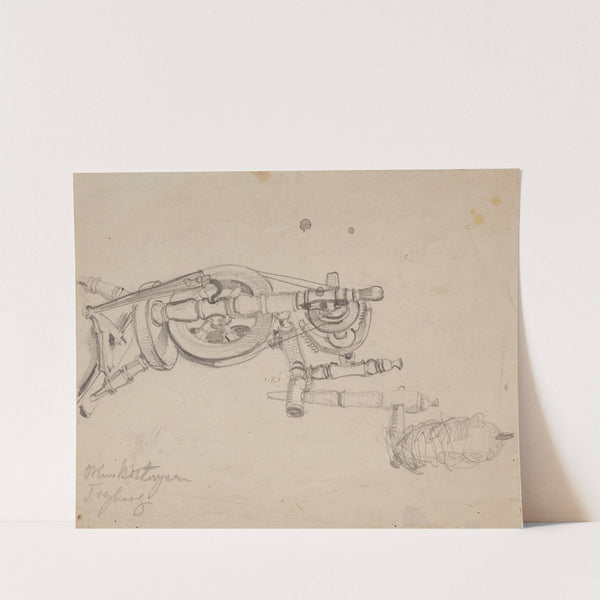 Study of a reel by Józef Mehoffer