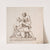 Study of a sculptural group: Mars, Venus and Cupid by John Deare