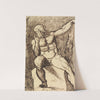 Study of a Seated Male Nude by Benjamin Robert Haydon