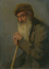 Study of a Seated Old Man
