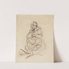 Study of a Seated Woman by Sir Joshua Reynolds