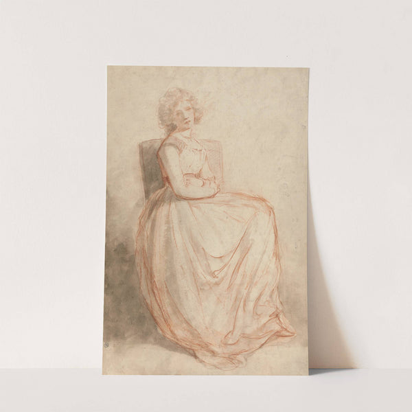 Study of a Seated Woman by John Hoppner