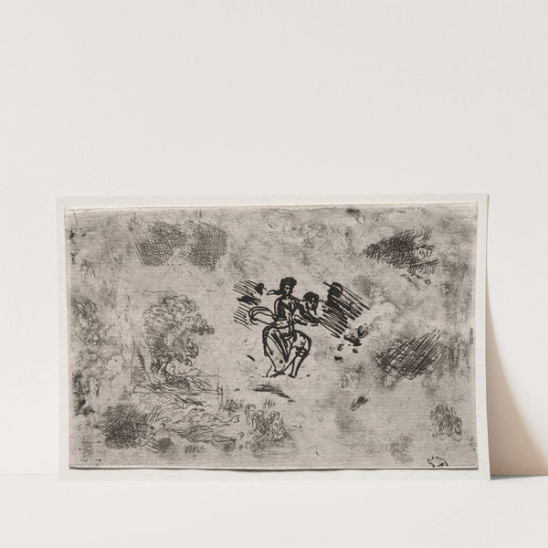 Study of a Seated Woman and other Sketches (c. 1630–33) by Claude Lorrain