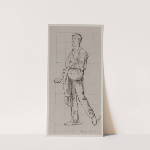 Study of a Sower (1900) by Hans Thoma