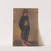 Study of a Standing Boy by Elemír Halász-Hradil