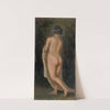 Study of a Standing Female Nude by Eduard Majsch