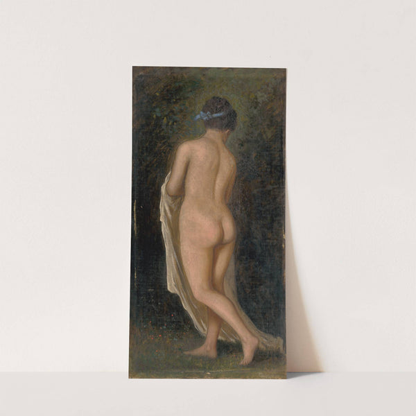 Study of a Standing Female Nude by Eduard Majsch