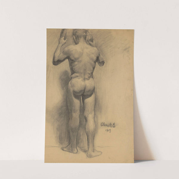 Study of a Standing Man by Emil Alexay-Olexák