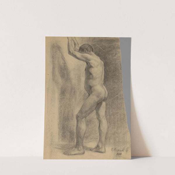 Study of a Standing Man by Emil Alexay-Olexák