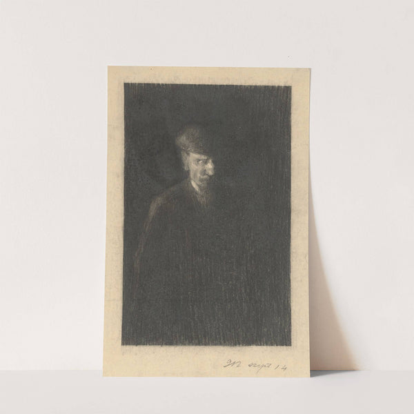 Study of a Standing Man in a Hat by Eduard Putra