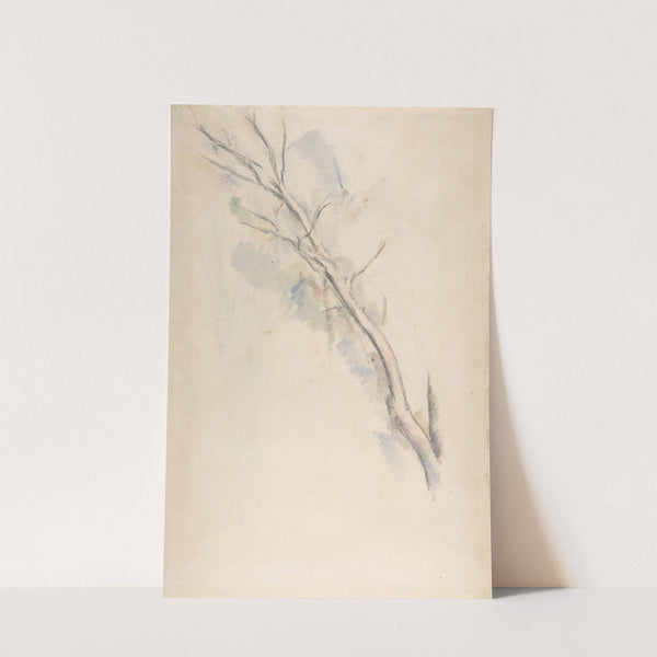 Study of a tree (1887–90) by Paul Cézanne