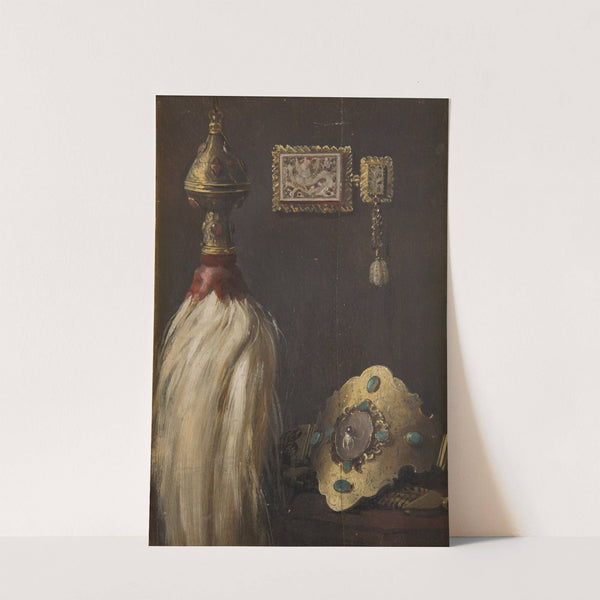 Study of a Turkish Horse-Tail Ensign and Nose-Band by Stanisław von Chlebowski