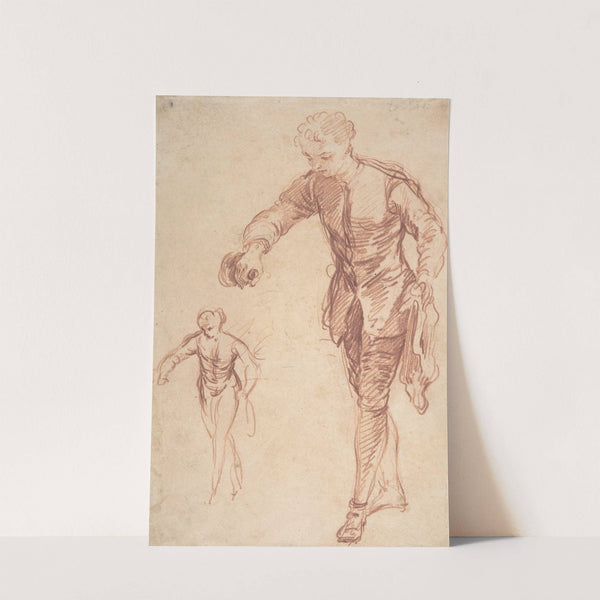 Study of a Valet Pouring Wine (ca. 1723) by François Lemoyne