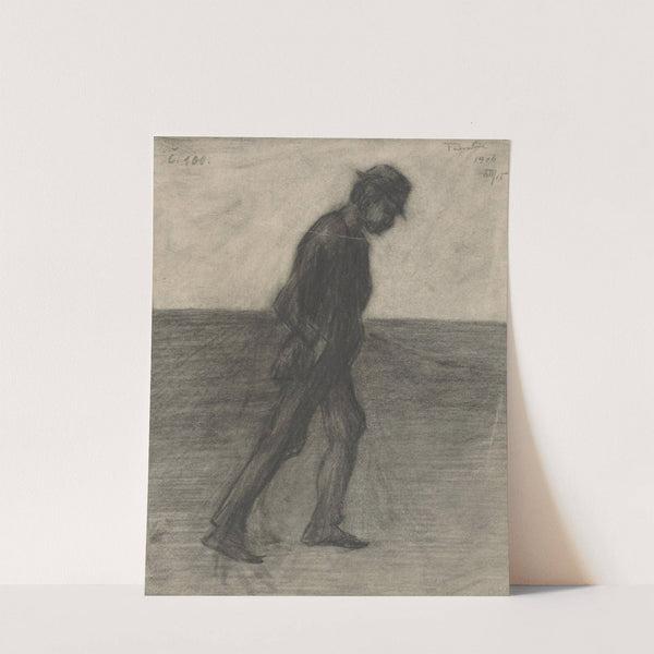 Study of a Walking Man by Eduard Putra