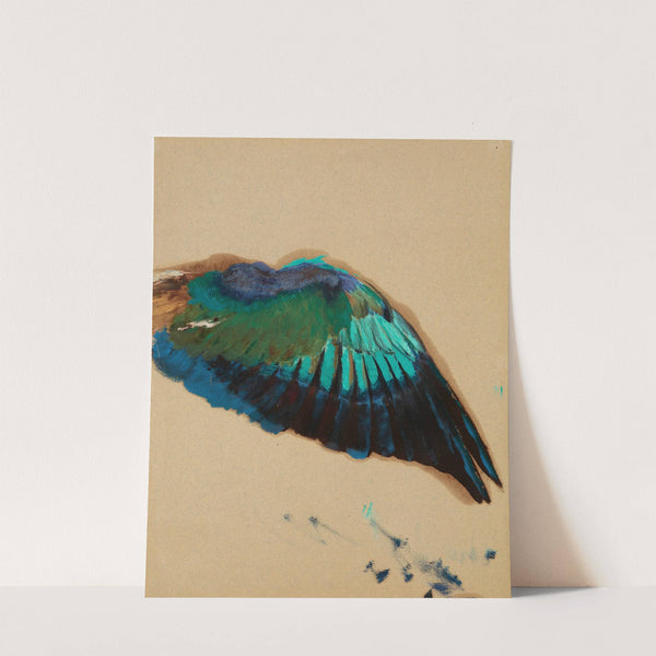 Study of a Wing – Study of a Fgure of 'Inspiration' from the Curtain for the Municipal Theater in Lviv by Henryk Siemiradzki