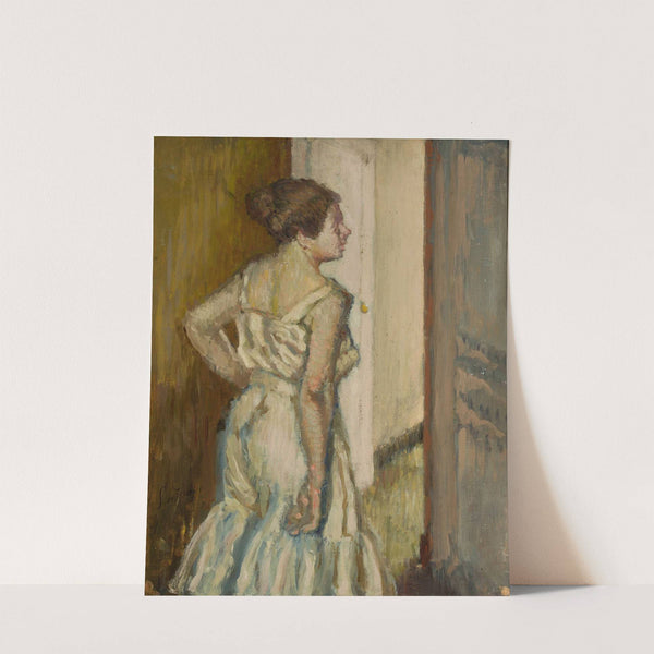 Study of a woman by Stanisław Dębicki