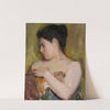 Study of a woman by Jan Ciągliński