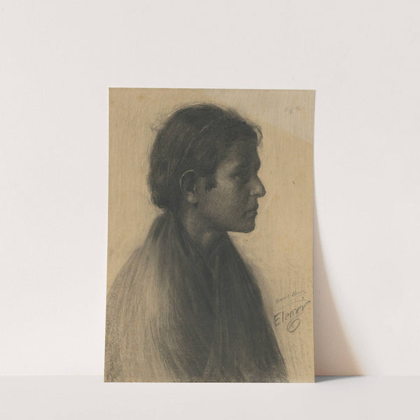 Study of a woman by Elemír Halász-Hradil