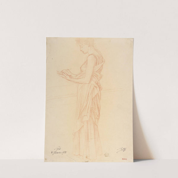 Study of a Woman by Louis-Oscar Roty