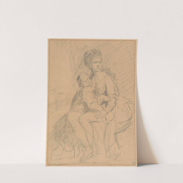 Study of a Woman and Child by Sir Joshua Reynolds