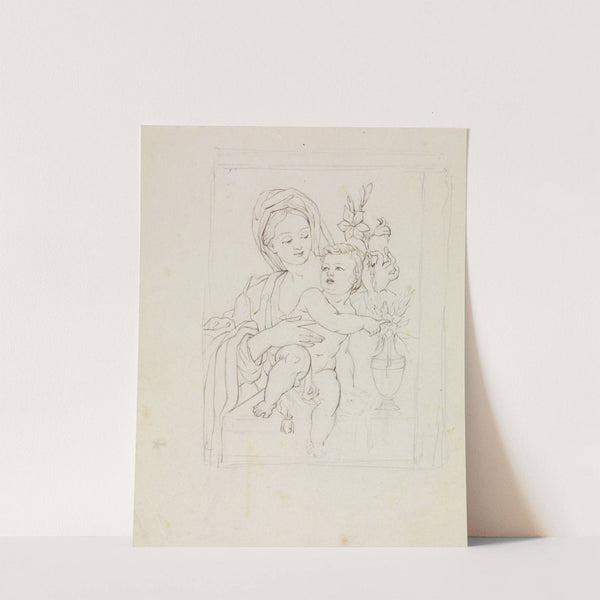 Study of a Woman and Child by Robert Smirke