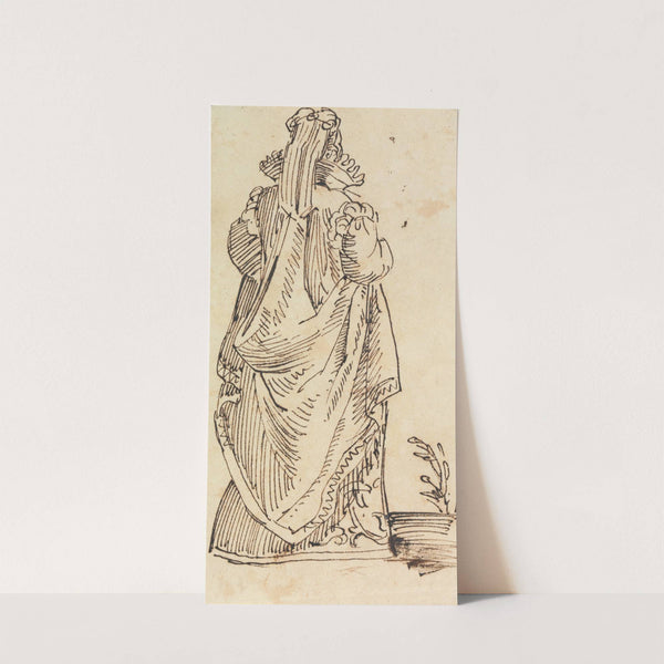 Study of a Woman, at Rear View by Benjamin Robert Haydon