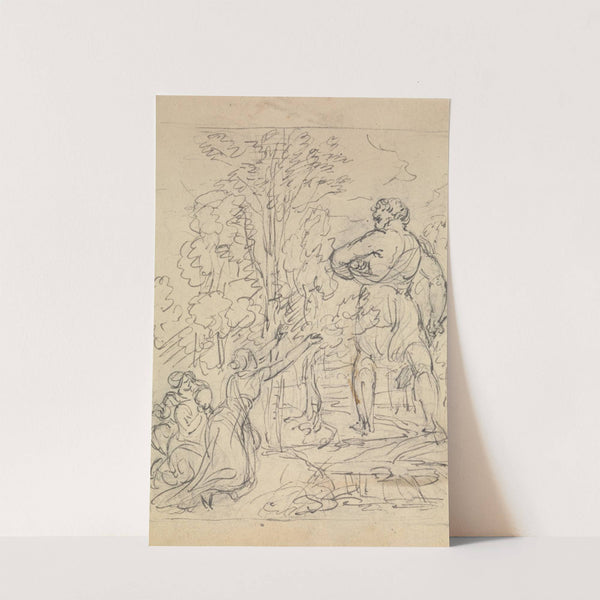 Study of a Woman, Imploring for the Return of Her Captive Child by Robert Smirke