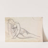 Study of a Woman in a Partial Recline by Benjamin Robert Haydon
